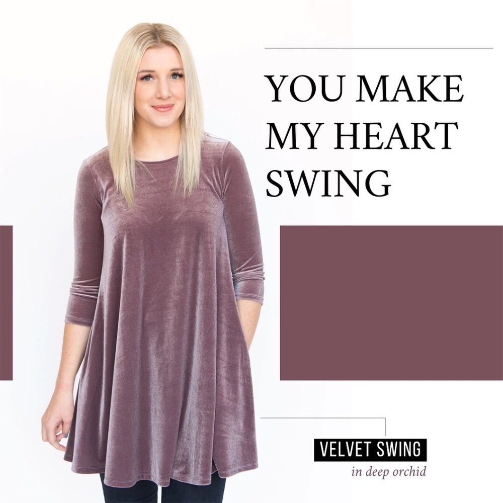 Swing Velvet Tunic